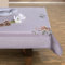 DecoKing 120x120 braun Tischdecke Weihnachten Glocken Kerzen Weihnachtstischdecke Weihnachtsdeko quadratisch Brown Bell 2