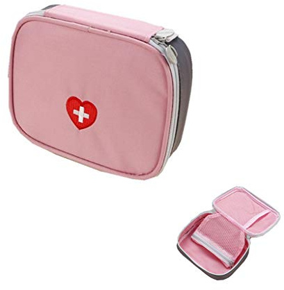 Drcool Mini-Erste-Hilfe-Kasten, leer, wasserdicht, Erste-Hilfe-Kasten, klein, leicht zu tragen, für Reisen, Zuhause, Arbeitsplatz