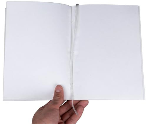 skaard Notizblock ⎪ a5 ⎪Recycling-Papier | blanko ⎪ weiß⎪ Nachfüllpapier z.B. für skaard Notizbuch