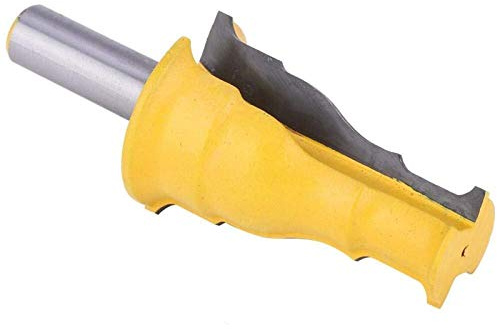 Auoeer Joinery Bits, 1/2in Shank Router Bit Door Window Heat Resistant Woodworking Trimming Router Bit