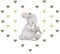 Wandtattoo Kaninchen I Grün Herzen Kinderbilder Junge Kinderzimmer Mädchen Aufkleber Osomhome (200x190cm) os2403