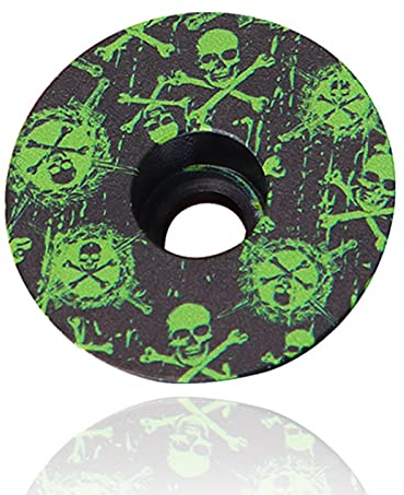 Eddwiin Steuersatz Kappe Fahrrad,Wasserdicht Ahead Kappe Fahrrad,Aluminiumlegierung Top Cap MTB Fahrrad Zubehör für Mountainbike und Rennrad(Grün)