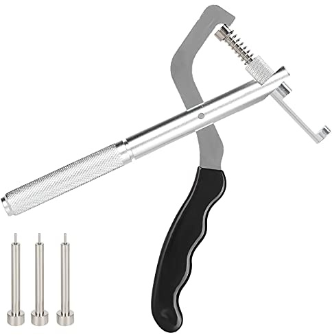 ZJchao Watchband Removal Pliers, Handheld Watch Band Spring Assisted Watch Pin Plier Watch Strap Remover Pliers Repairing Tool