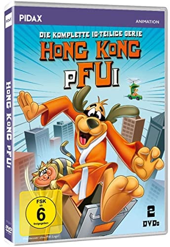 Hong Kong Pfui - Die komplette 16-teilige Kult-Zeichentrick-Serie (Cartoon der Kindheitserinnerung weckt) Pure Nostalgie - für groß und klein (Pidax-Animation) [Collector's Edition] [2 DVDs]