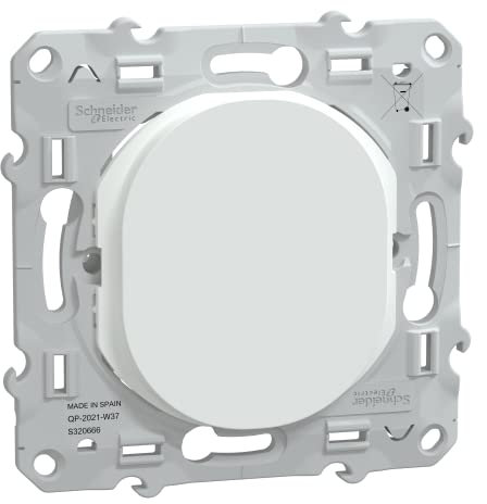 Schneider Electric - Ovalis - obturateur - Blanc - S320666