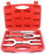 Yuhtech 5 Pcs Kit d'outils pour Séparate de Joint à rotule, Extracte de tête de Tige de Liaison, Kit deArrache Rotule Voiture