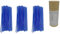 3 Beutel Wachs Line Wachs Draht Fichtenwachs für Schmuck Zahnguss Form 0,8–7,0 Wachsform 3 Packungen in einer Flasche