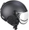 CGM EBI, Casco Sci Unisex Adulto, Nero Opaco, M (57-58cm)