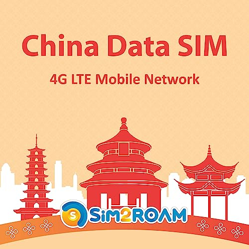 Nur China-Daten-SIM-Karte 15 Tage | Festlandchina, Hongkong, Macau | 5 GB High-Speed-Internetdaten | Unterstützt Google, Facebook, Whatsapp, Instagram und mehr | Keine ID-Überprüfung erforderlich