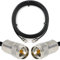 RANGEFUL PL259 CB Radio Extension Cable 15m — Waterproof Jumper VHF UHF Male to Male Coax — Low Loss HF-240 Cable (LMR 240 equivalent) — RF Coaxial for Antenna Two Way Marine HAM Radio Amateur WIFI