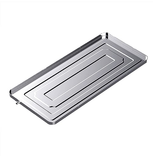 UZSPAC Bandeja de Drenaje para Aire Acondicionado Kit de Desagüe para Aire Acondicionado Split Recoger Condensado Material de Acero Inoxidable (Size : 1-2P)