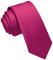 JEMYGINS Cravate Homme en Soie 6CM Étroit Slim Plusieurs Couleurs Disponibles Décontractée Compris Boîte rose vif