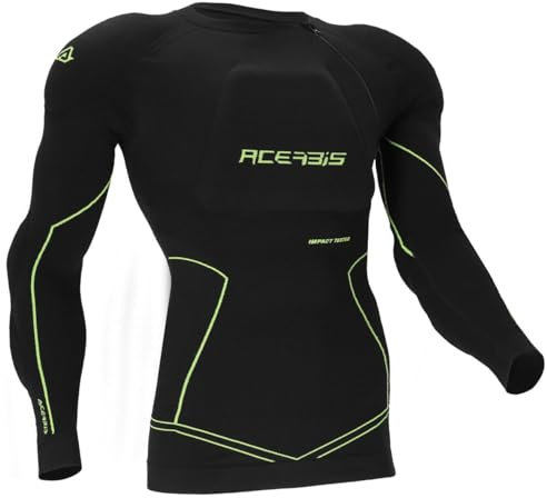 Acerbis Giacca protettiva Density, colore nero, taglia XXL