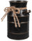 Luxshiny Vintage Eisenblumen-vase Robuste Deko-vase Für Blumenarrangements Stilvolles Zuhause Büro Für Rustikale Und Moderne Einrichtung Mit Griff