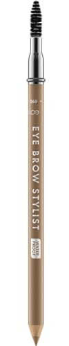 Catrice Eye Brow Stylist, Augenbrauenstift, Nr. 060, Braun, langanhaltend, matt, vegan, wasserfest, ohne Mikroplastikpartikel, Nanopartikel frei, 3er Pack (3x1.4g)