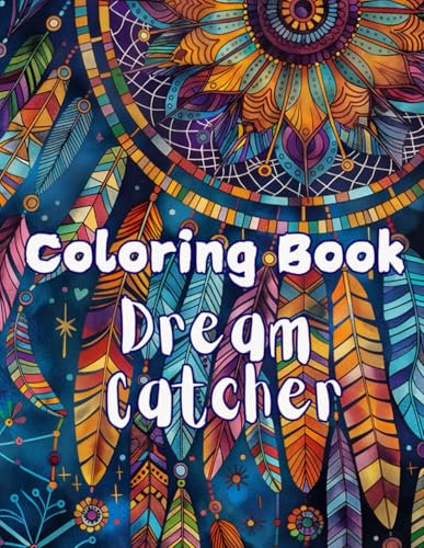 Coloring Book Dream Catcher 50 Pages