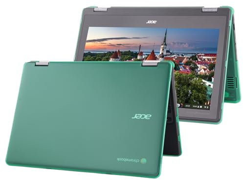 mCover Hartschalen-Schutzhülle, nur kompatibel mit 29,5 cm (11,6 Zoll) Acer Chromebook Spin 511 R756T Serie 2-in-1-Laptop-Computer (nicht kompatibel mit anderen Acer-Modellen), Grün