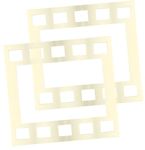 KITANDOVE Wandaufkleber Fotorahmen Aufkleber 2pcs Folienaufkleber Wandtattoo Filmrahmen