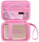 Canboc Hard Case for Fujifilm Instax Mini Link 2/ Fujifilm Instax Mini Link 3/ Instax Mini Link Smartphone Printer, Mesh Pocket fit Instax Mini Instant Film and Cable, Deep Pink