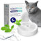 Aquafloow Filtre Fontaine Eau Chat, 10 Filtre de Rechange pour Fontaine à Chat, Système de Filtre de Fontaine à Eau avec Filtre à Charbon et Maille filtrante, Compatible avec PETKIT EVERSWEET