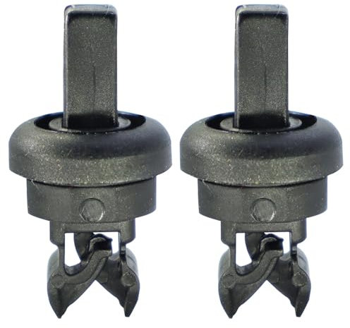 2 clips for Renault, Clio, Megane, Scenic, Laguna, Modus MK1, MK2, MK3, 1, 2, 3, 4, soporte for colgar la bandeja del maletero trasero 7705099001