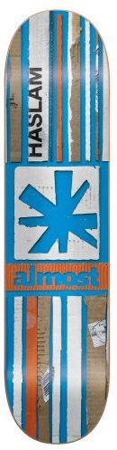 Almost Fast Chris Haslam Card Serie Skateboard Deck – 19,7 cm