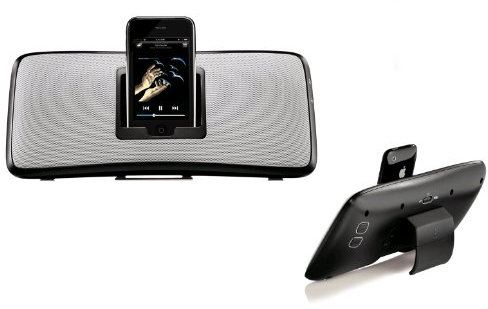 Logitech S315i tragbare Dockingstation für Apple iPhone/iPod silber