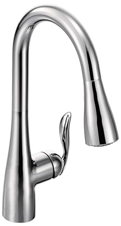 Moen 7594C Arbor Robinet d'évier de cuisine, chromé, 0,375