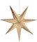 Star Antique Papierstern, Papier, Gold
