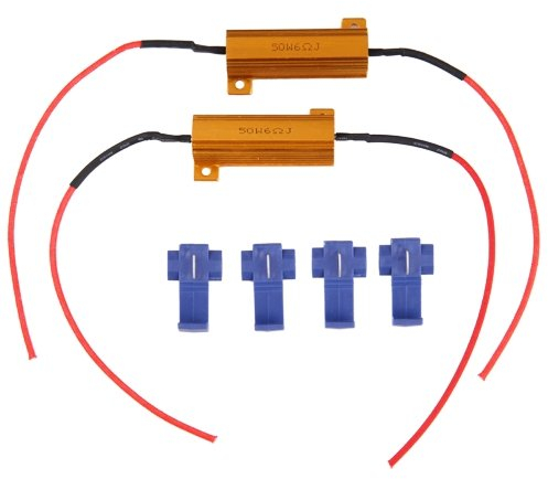 Wadoy 2X 50W Lastwiderstand Widerstand für LED SMD Blinker