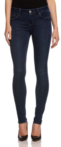 G-STAR Raw, 3301 Jeg Skinny, Damen Jeans Hose Superstretch Darkblue W 25 L 32