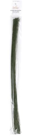 Decora Fiori Verde 50 Fili per fioristi, Ferro, Calibro 20, unità