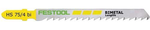 Festool Stichsägeblatt HS 75/4 BI - 5x