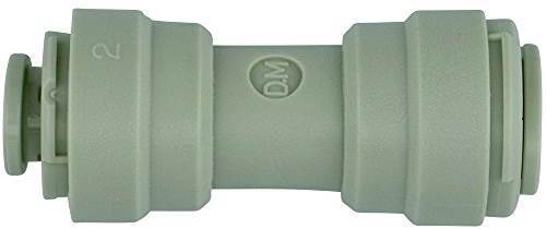Adapter/Reduzierstück von 8mm (5/16 Zoll) zu 6,35mm (1/4 Zoll) PE - Wasserschlauch, Steckverbindung