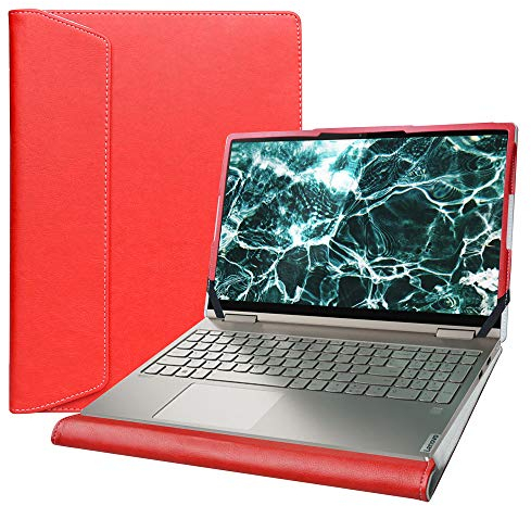 Alapmk Schutz Abdeckung Hülle für 15.6 Dell Vostro 5501 5502/Dell Vostro 7500/Latitude 5520/Precision 15 3560 & MSI PS63/MSI Modern 15 & HP Notebook 15-gwXXXX 15-gw0542ng/HP EliteBook 850 G7 G8,Rot