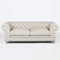 jvmoebel Luxus Chesterfield Dreisitzer Klassische Leder Polster Couch England Sitz Neu
