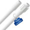 Tubo di scarico di ricambio per Whirlpool 481253029113 tubo di aspirazione 22/24Ømm 2,28m tubo per lavatrice