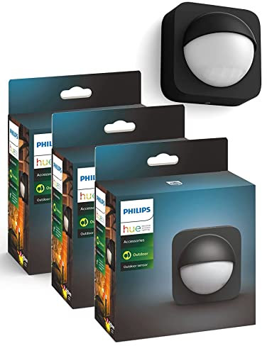 Philips Hue, détecteur de présence extérieur, Lot de 3