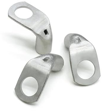 IOFIT 10/50pcs Wire Terminal L Type Right Angle 90 Degree Bend Nose T6/10/16/25-4/6/8/10 Tinned Copper Crimp Connector Cable Lugs (Color : 50pcs, Size : T25-8)