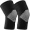 AVIDDA Knee Support Brace 2 Pack - Compression Knee Sleeves for Arthritis, Joint Pain, Ligament Injury, Meniscus Tear, ACL, MCL, Tendonitis, Running, Squats, Sports, Upgraded black