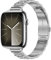 Tasikar Dünnes Metall Armband Kompatibel mit Apple Watch Armband 42mm(Series 10) 41mm 40mm 38mm Damen Edelstahl Ersatzarmband Kompatibel mit iWatch Ultra SE Series 10 9 8 7 6 5 4 3, Silber