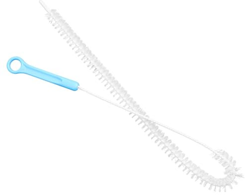 HOMOCONO Abflussbürste Aus Abs-material Spiralförmiges Bürstenborsten-design Haarentfernungswerkzeug Für Waschbecken Küche Und Badewanne Einfache Reinigung Von Abflussrohren Flexibel Und La