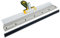 Herramienta de cemento autonivelante, raspador de acero inoxidable de 22 pulgadas, herramienta de pintura de suelos epoxi, cemento, hormigón, rastrillo autonivelante, herramientas de construcción