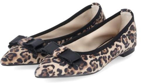 Kaerlek Camilla_1 Camel Damen Klassische Ballerinas Rauleder in beige-Kombi - Gr. 37
