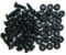 All Trade Direct 30 Pk Black Plastic Number Plate Fixing Bolts & Nuts