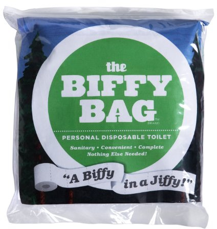 Biffy Bag Einweg-Toilette, Taschengröße, klassisch, 100C-3951, klassisch, 100 Stück