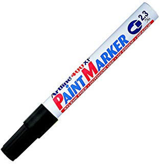 Artline Ek400 Paint Marker - Black