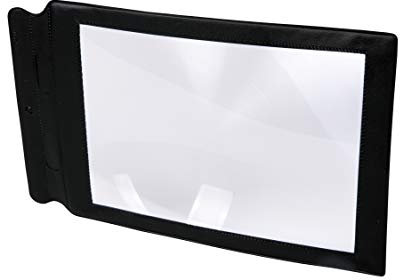 TickiT 48123 Magnifier Sheet Large Magnifying Glass Assisted Reading Aid Lens