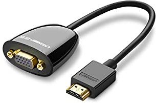UGREEN HDMI to VGA Female Adapter Schwarz