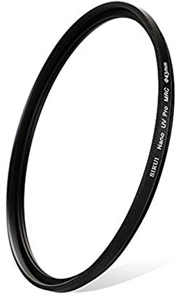 Sirui Optical Ultra Slim S-Pro Nano MC UV-Filter mit Aluminiumfassung - 43 mm
